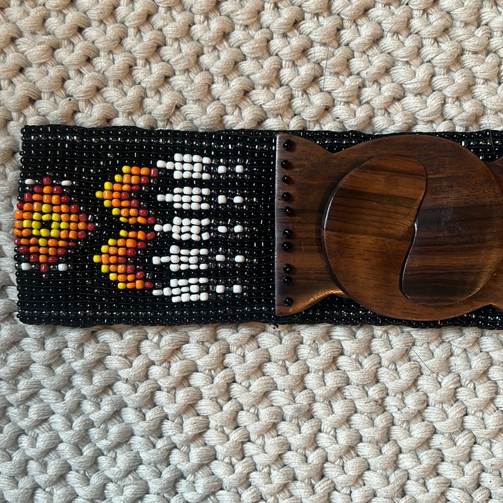 Boho Beaded Belt